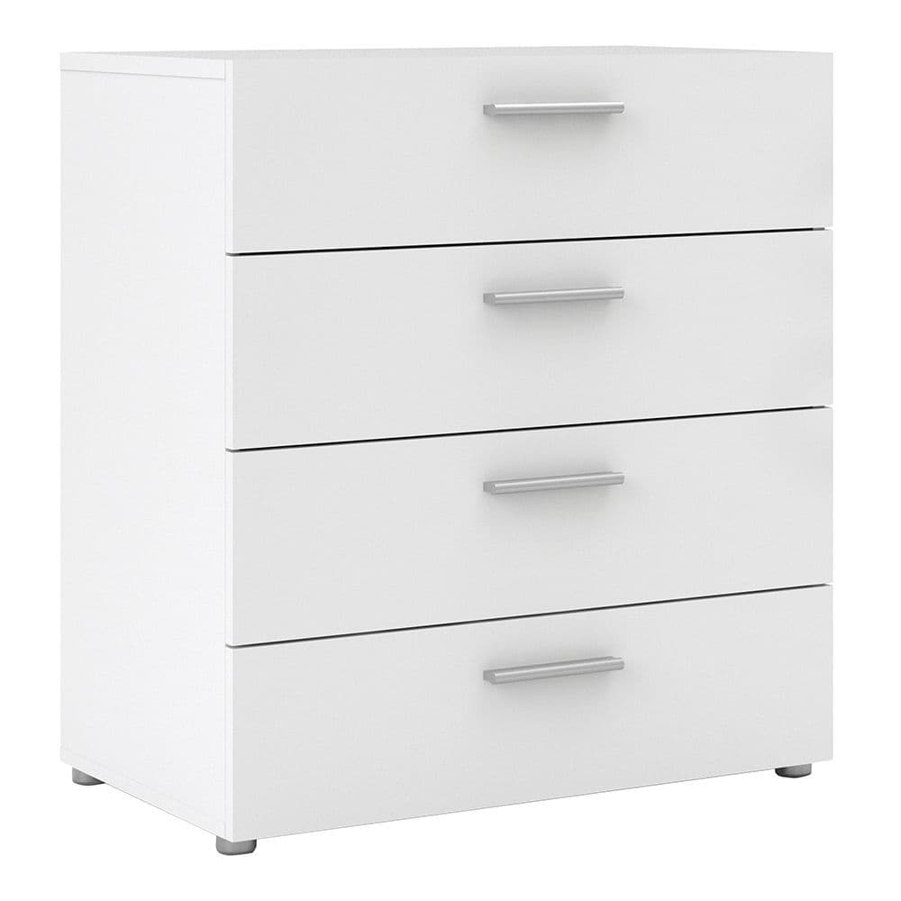 Anica Chest of 4 Drawers in White